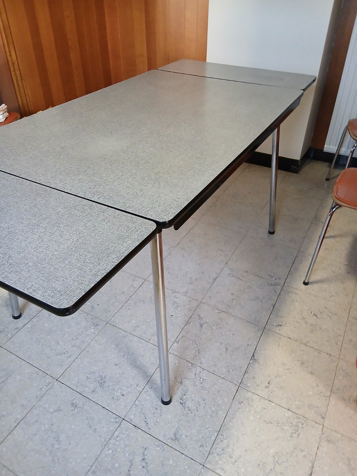 Retro formica eettafel, Ophalen