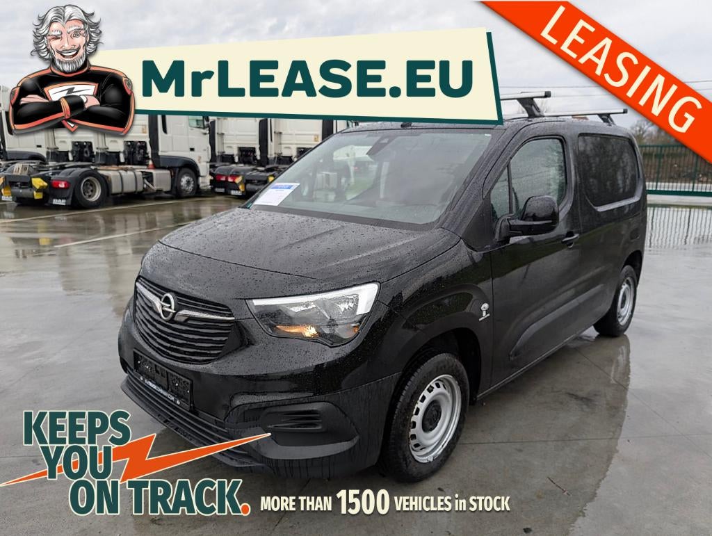 LEASING / RENTING OPEL COMBO 2 PLAATSEN, Auto's, Euro 6, Zwart, Bedrijf, 2 zetels
