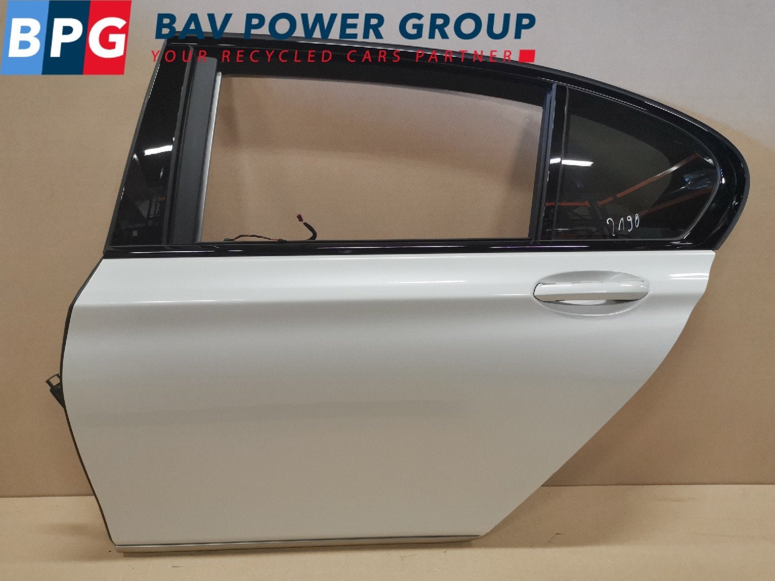 PORTIER LINKS ACHTER BMW 7 serie (G11 / G12) (41527423701), Gebruikt, Deur, BMW, Achter