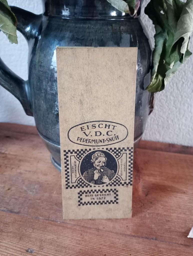 Ancien paquet tabac à priser Van Der Cruyssen, Enlèvement ou Envoi, Neuf, Boite à tabac ou Emballage