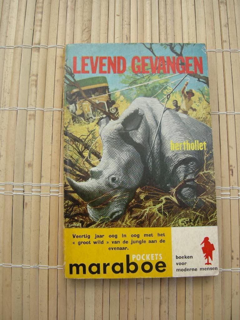 Pockets maraboe LEVEND GEVANGEN 1959 Berthollet, Boeken, Ophalen of Verzenden, Gelezen