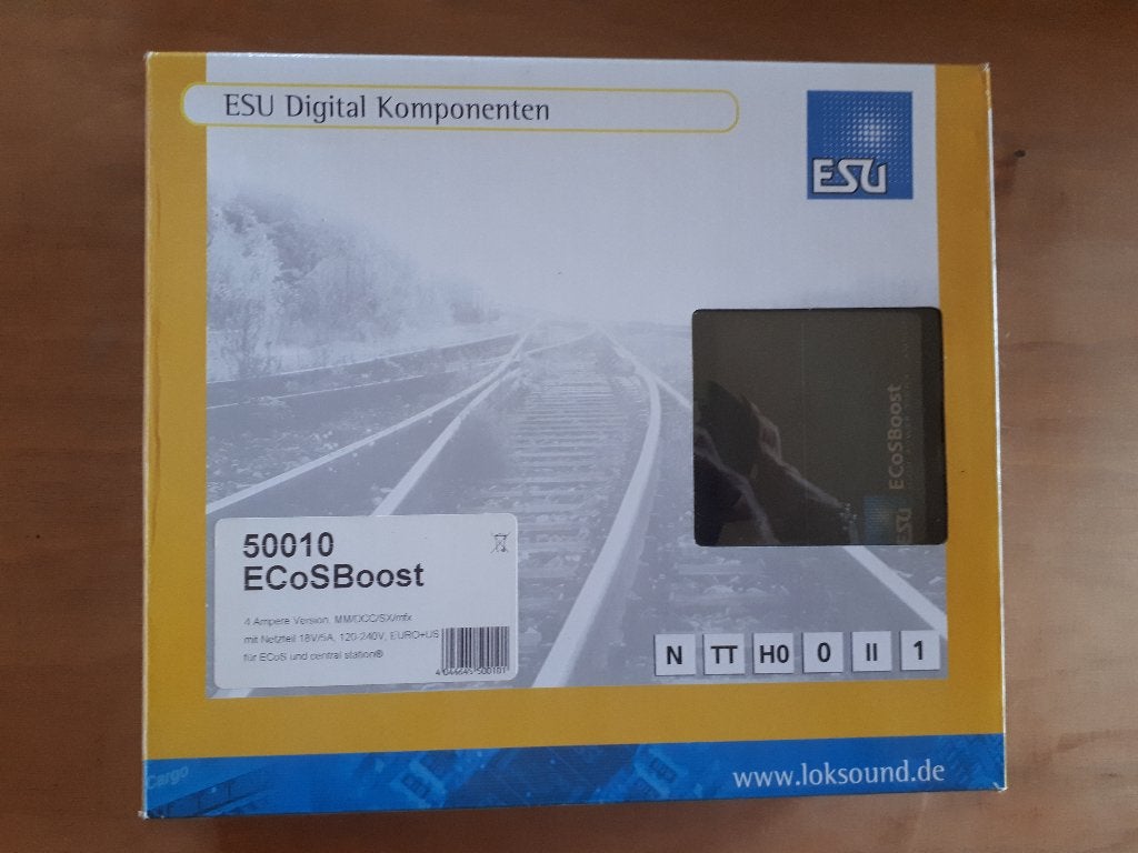 ESU EcosBooster 50010, Hobby & Loisirs créatifs, Trains miniatures | HO, Autres marques, Enlèvement ou Envoi, Comme neuf, Transformateur ou Alimentation