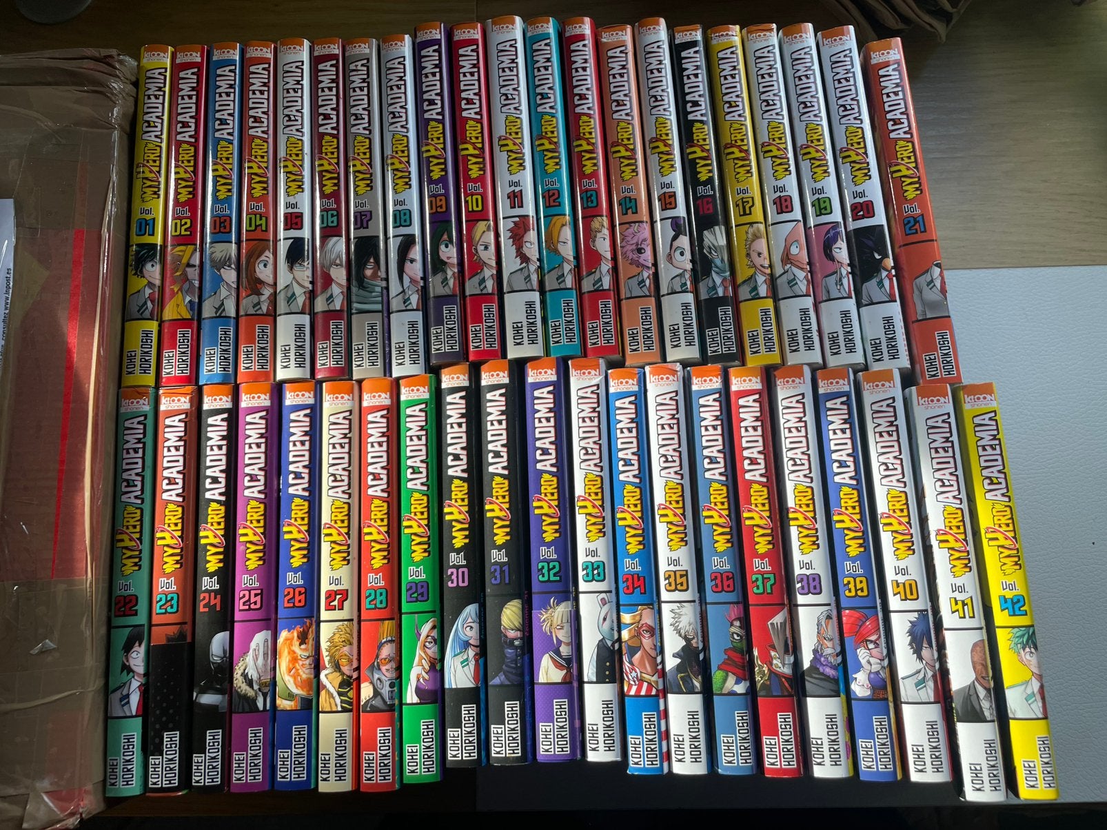 My hero academia intégrale en 42 tomes 1 a 42, Livres, BD | Comics, Enlèvement ou Envoi