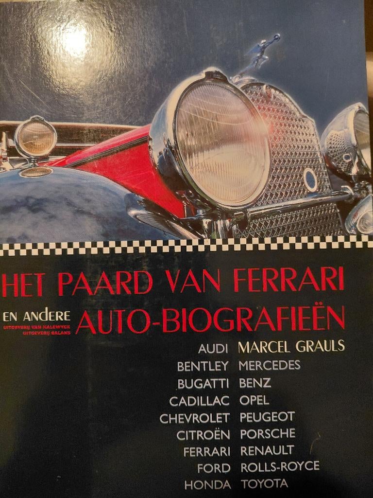 Het paard van Ferrari en andere auto-biografien, Ophalen, Zo goed als nieuw, Grauls Marcel, Algemeen