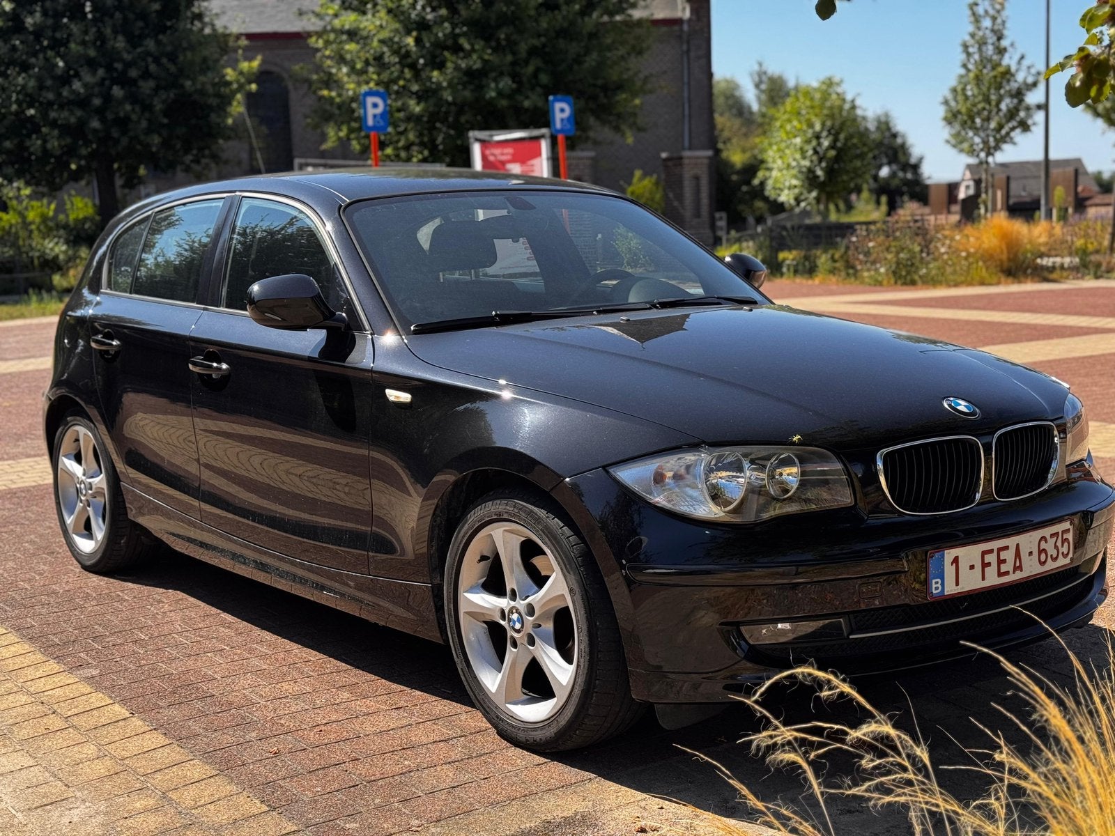 BMW 116i/ CLIMATISATION ! /5 EUROS ! /APPROUVÉ VVK !, Autos, Euro 5, Achat, Carnet d'entretien, Alcantara