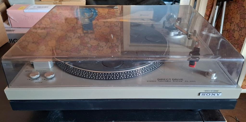 Platine Sony PS-3300, Audio, Tv en Foto, Platenspelers, Ophalen, Sony