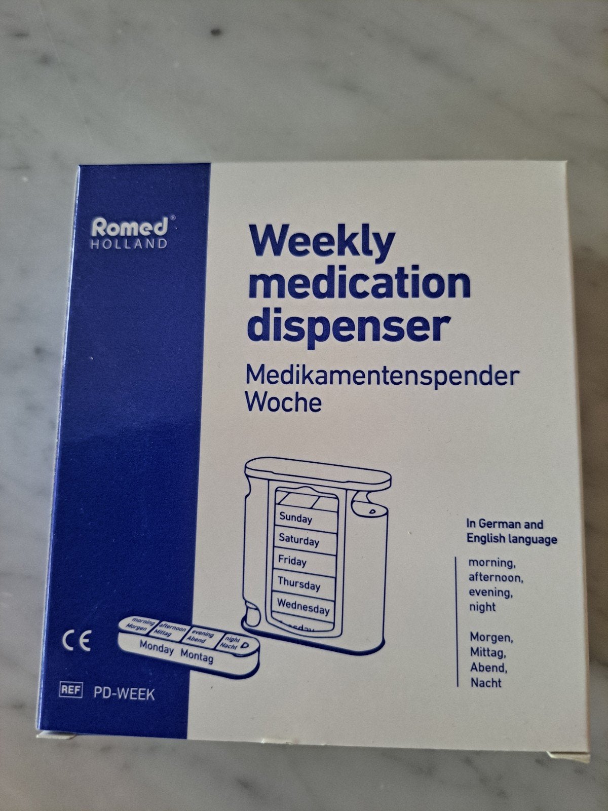 medicatiedoos, Diversen, Verpleegmiddelen, Ophalen of Verzenden, Nieuw