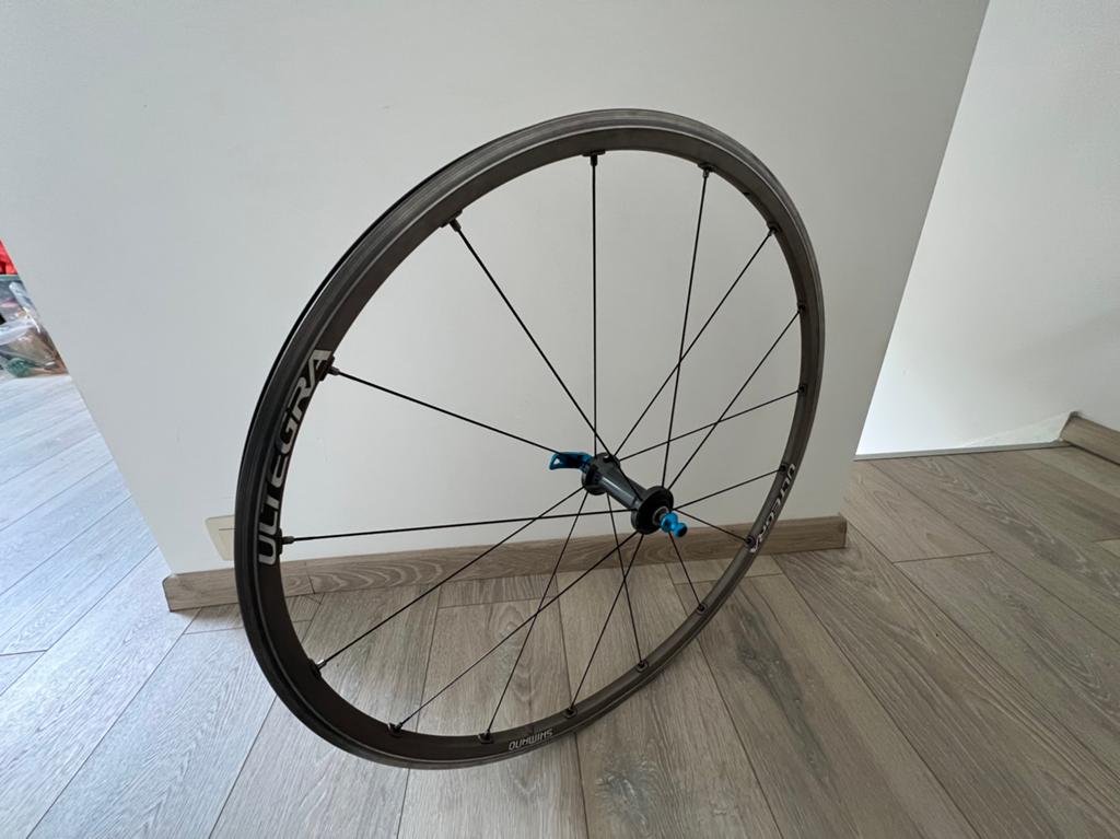 Roue avant shimano ultegra rim brake, Comme neuf, Enlèvement, Aluminium, Racefiets