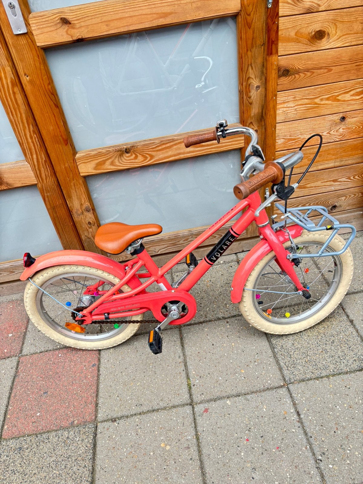 Meisjesfiets 16 inch, Fietsen en Brommers, Fietsen | Meisjes, Ophalen, Zo goed als nieuw, 16 inch