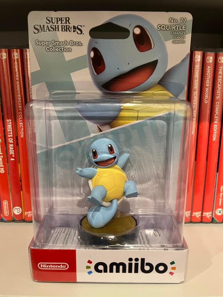 Amiibo Squirtle N77 (Super Smash Bros.), Enlèvement ou Envoi, Neuf