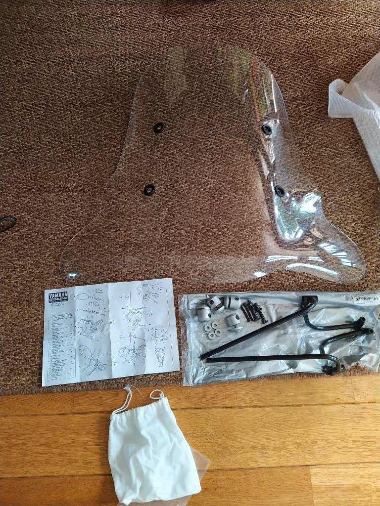 Windscherm + Achterdrager Yamaha Neo's MBK Ovetto, Ophalen, Nieuw, Neo's