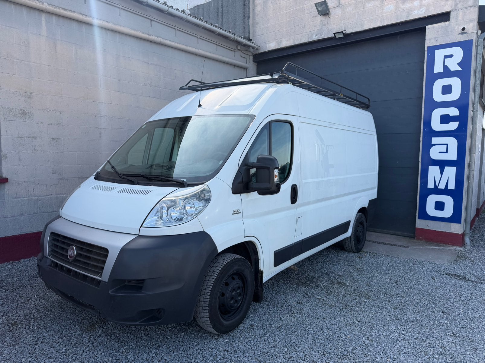 FIAT DUCATO L2H2 2.3 DIESEL *AIRCO*, Auto's, Voorwielaandrijving, Zwart, 4 cilinders, Bedrijf