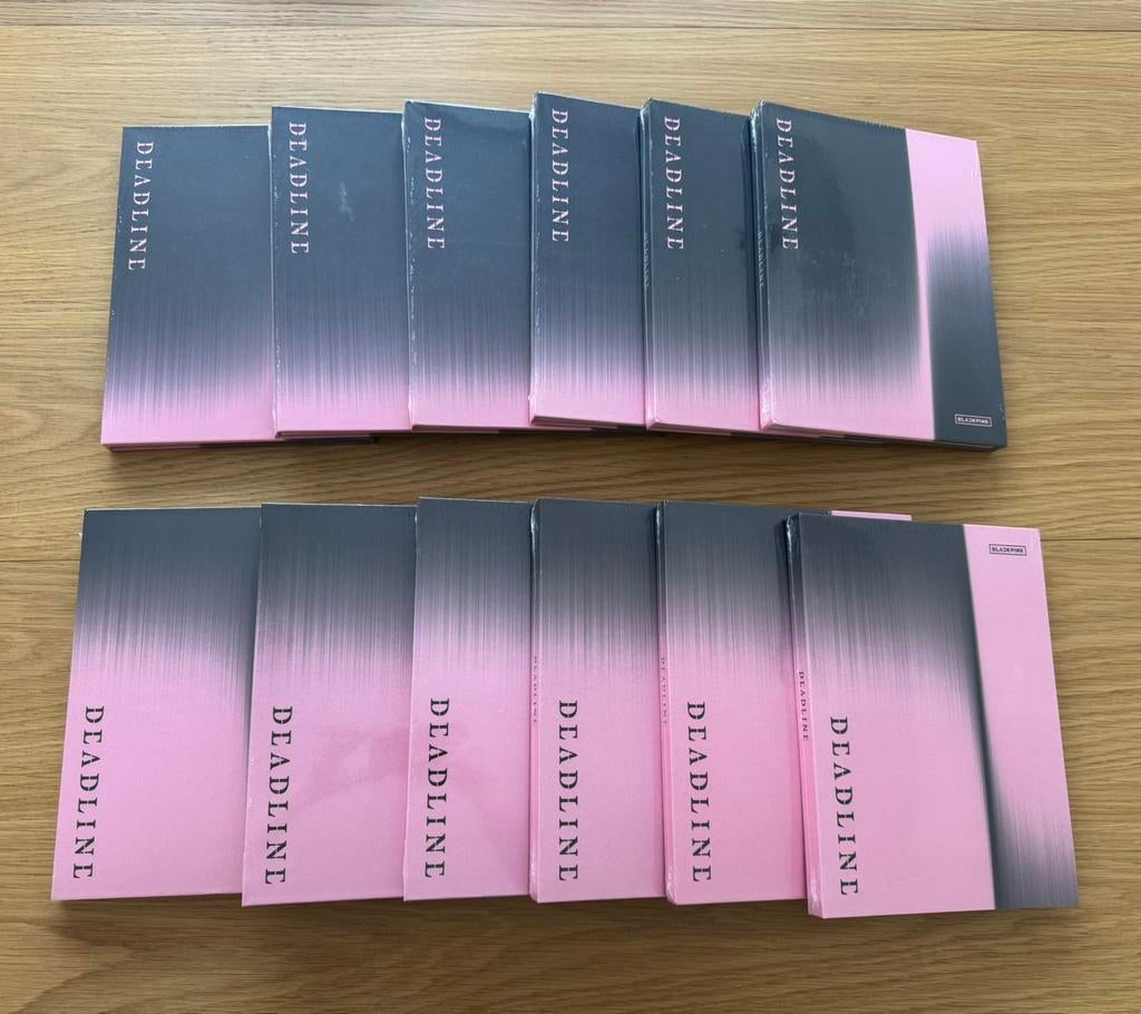 Blackpink Deadline album - versies Black & Pink, Ophalen of Verzenden, Nieuw in verpakking