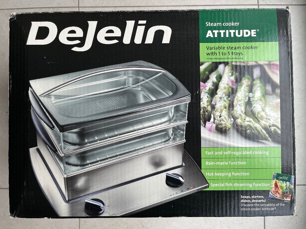 Cuiseur vapeur Dejelin made in Belgium presque neuf !, Electroménager, Enlèvement ou Envoi, Comme neuf
