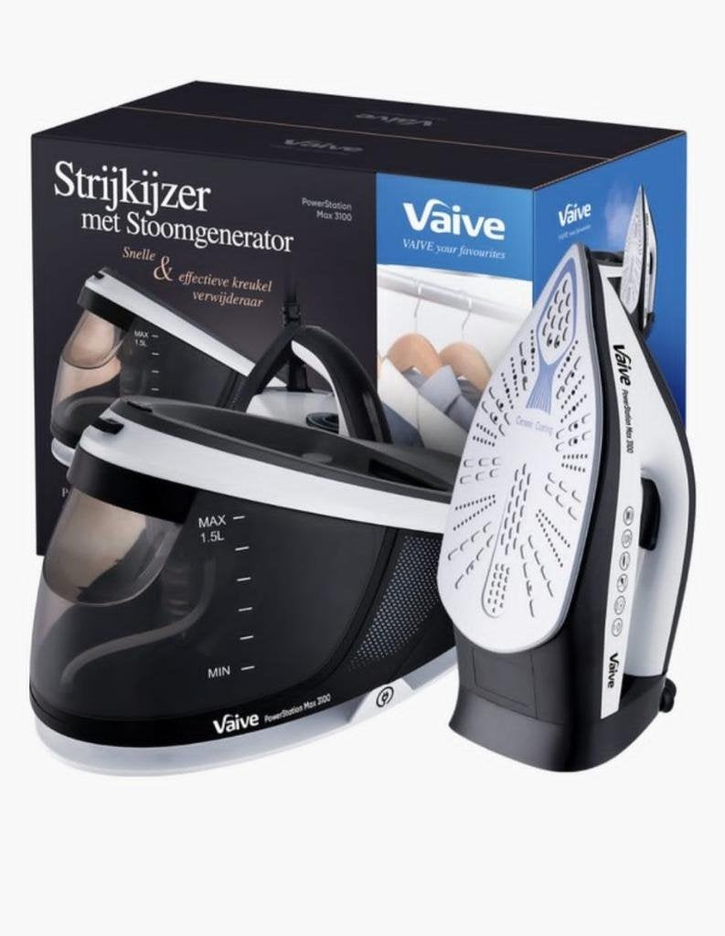 Strijkijzer met stoomgenerator Vaive zgan, Elektronische apparatuur, Strijkijzers en Strijkplanken, Ophalen of Verzenden, Zo goed als nieuw
