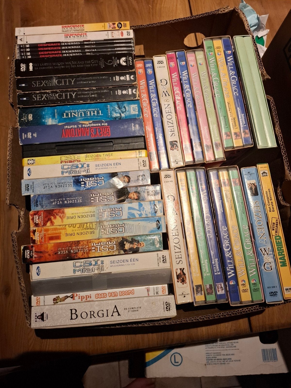 lot dvds, Ophalen