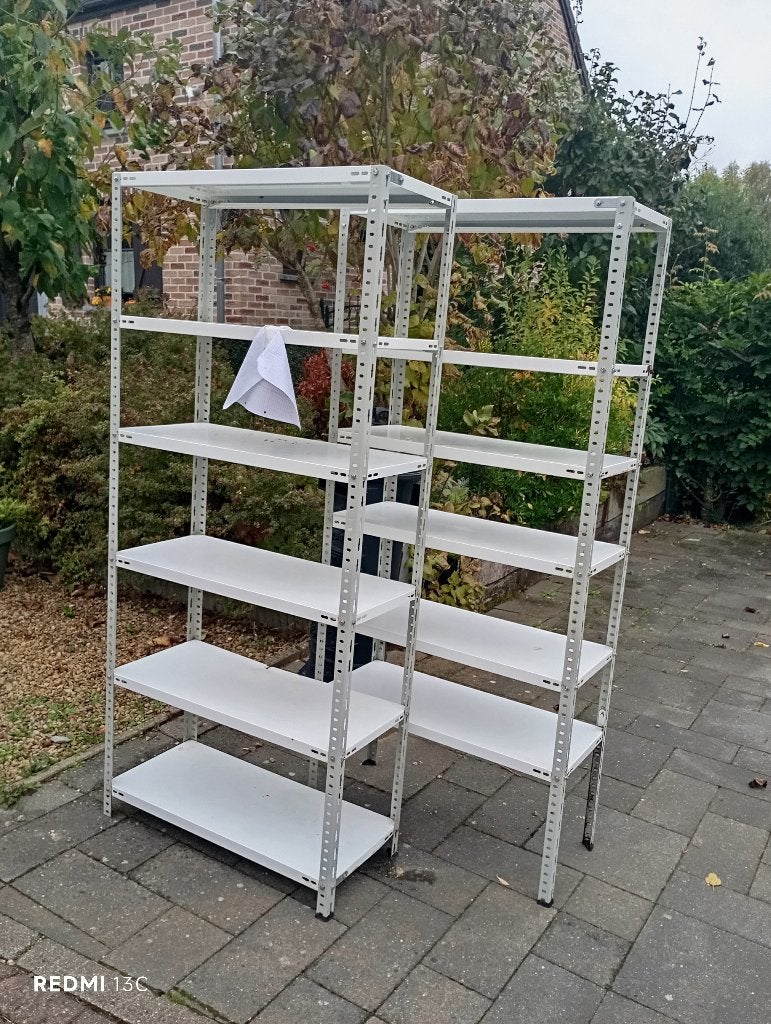 Etagere metalique, Huis en Inrichting, Ophalen, Gebruikt, Rek/stellage, Demontabel