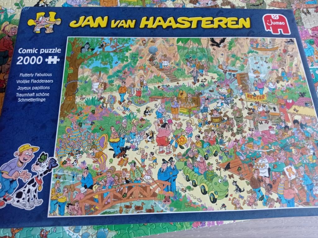 JvH puzzel, Hobby en Vrije tijd, Ophalen of Verzenden, Meer dan 1500 stukjes, Zo goed als nieuw, Legpuzzel