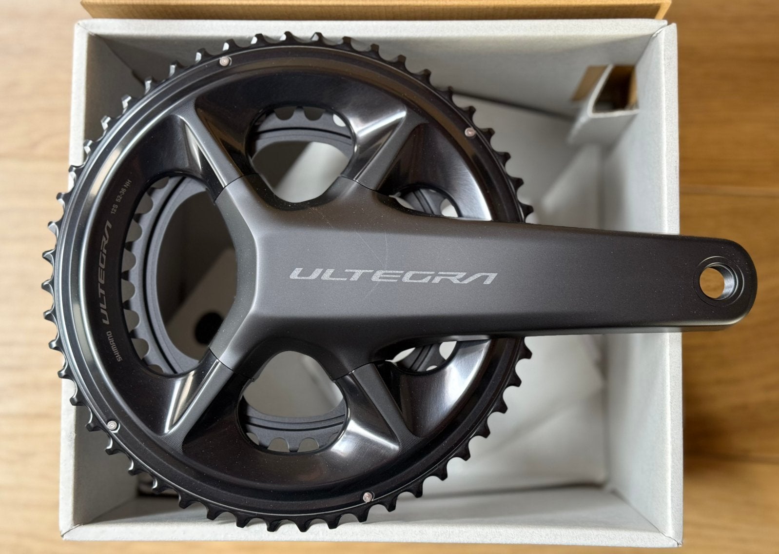 Shimano ultegra 12sp crank 172.5 - 52/36 NIEUW, Enlèvement, Neuf, Gravelbike, Pédalier ou Pédales
