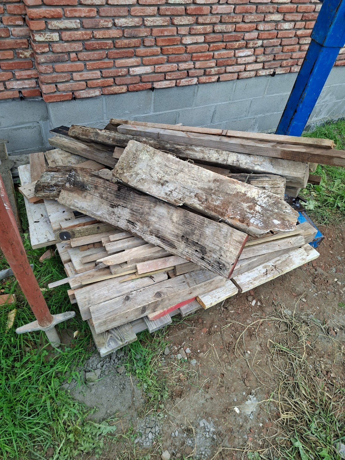 Gratis hout, Tuin en Terras, Ophalen