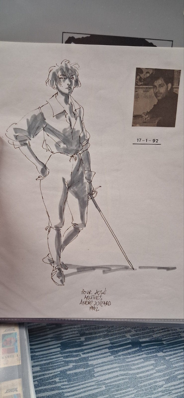 lot de +- 30 dédicaces, Livres, BD, Enlèvement
