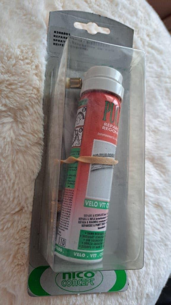 Puck Spray de Réparation de Pneus - 75ml, Enlèvement ou Envoi