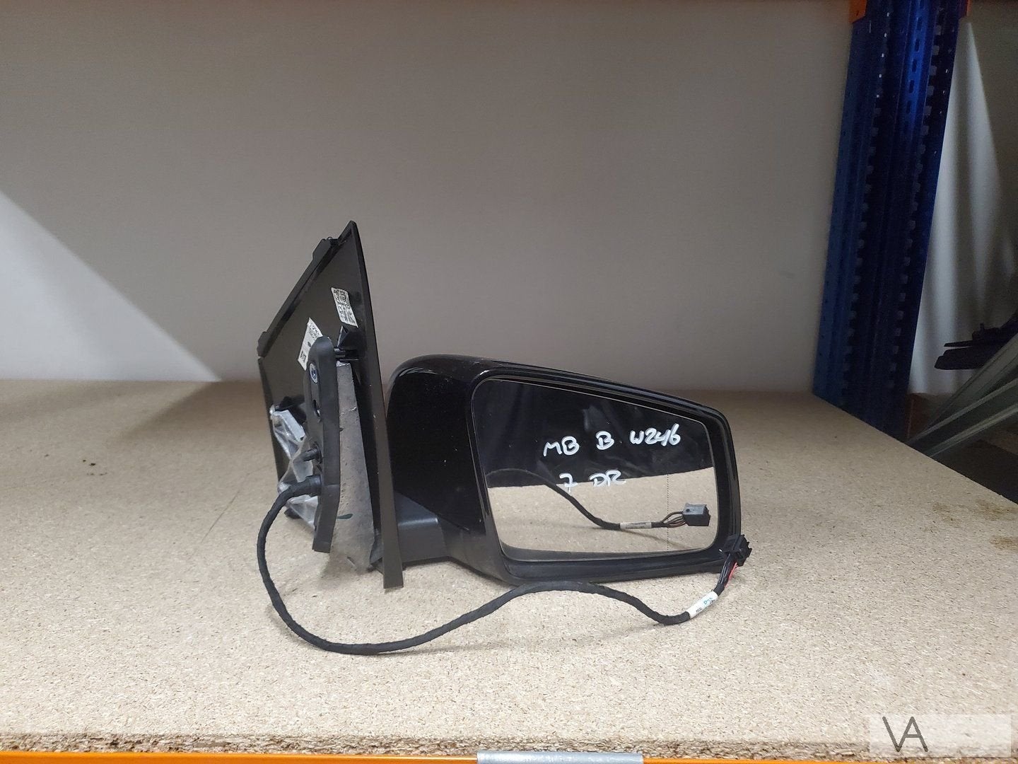 Mercedes B klasse W246 2012 - 2018 spiegel rechts 7 draden, Utilisé, -, -, Enlèvement ou Envoi