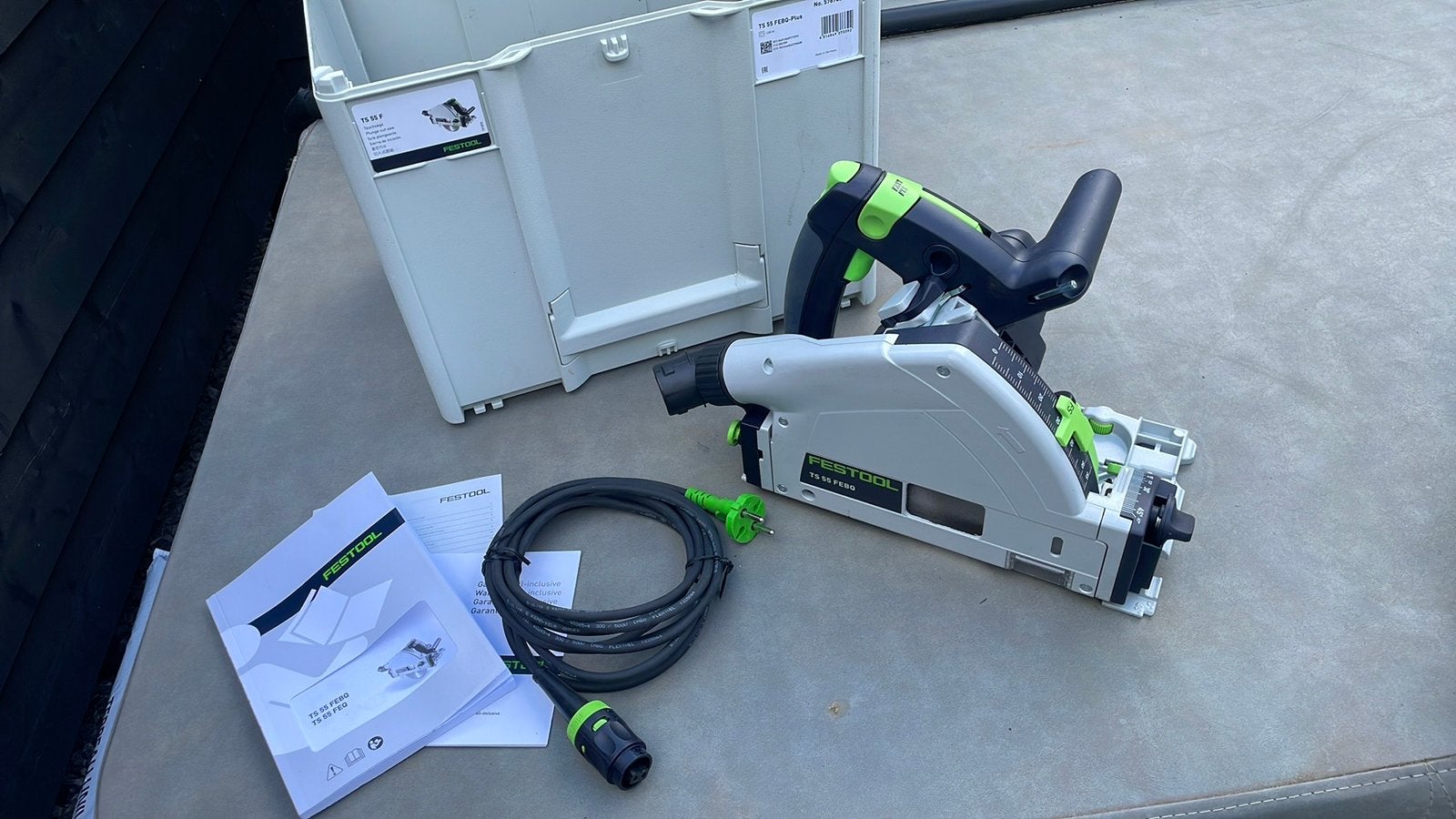 Festool ts 55 invalzaag, Doe-het-zelf en Bouw, Ophalen of Verzenden, Zo goed als nieuw, Invalzaag