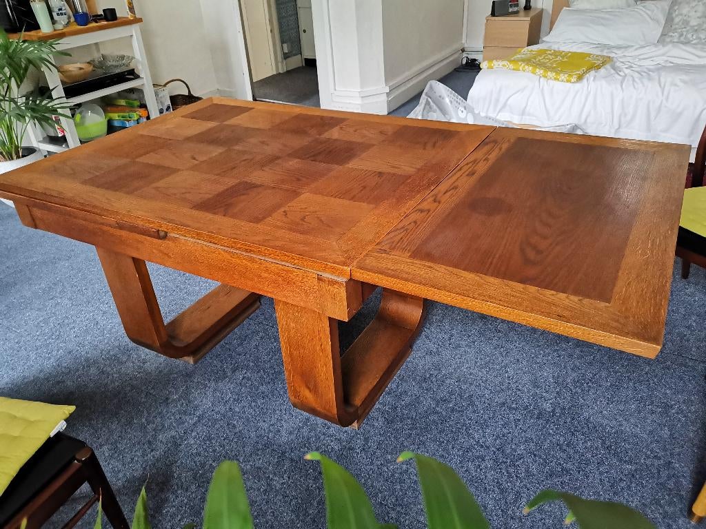 Eettafel Art Deco, Maison & Meubles, 100 à 150 cm, Cinq personnes ou plus, Enlèvement, Utilisé