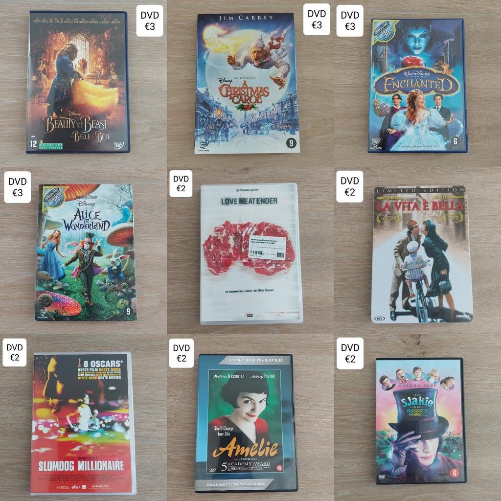 DVD'S´s Disney en allerlei, Cd's en Dvd's, Ophalen