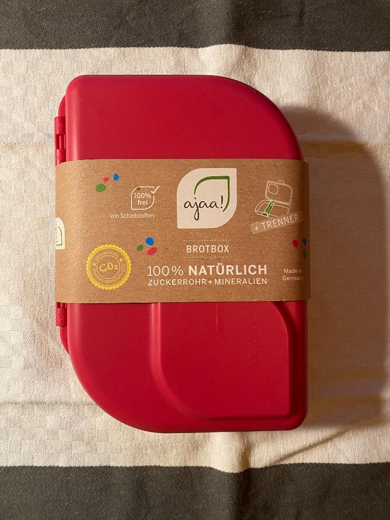 AJAA! lunch box Nana bioplastic roze, Ophalen of Verzenden, Nieuw