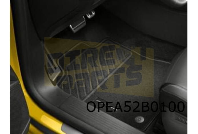 Opel Astra (1/22-) Mattenset (4x) naaldvilt zwart tekst "Ast, -, -, Nieuw, Ophalen of Verzenden
