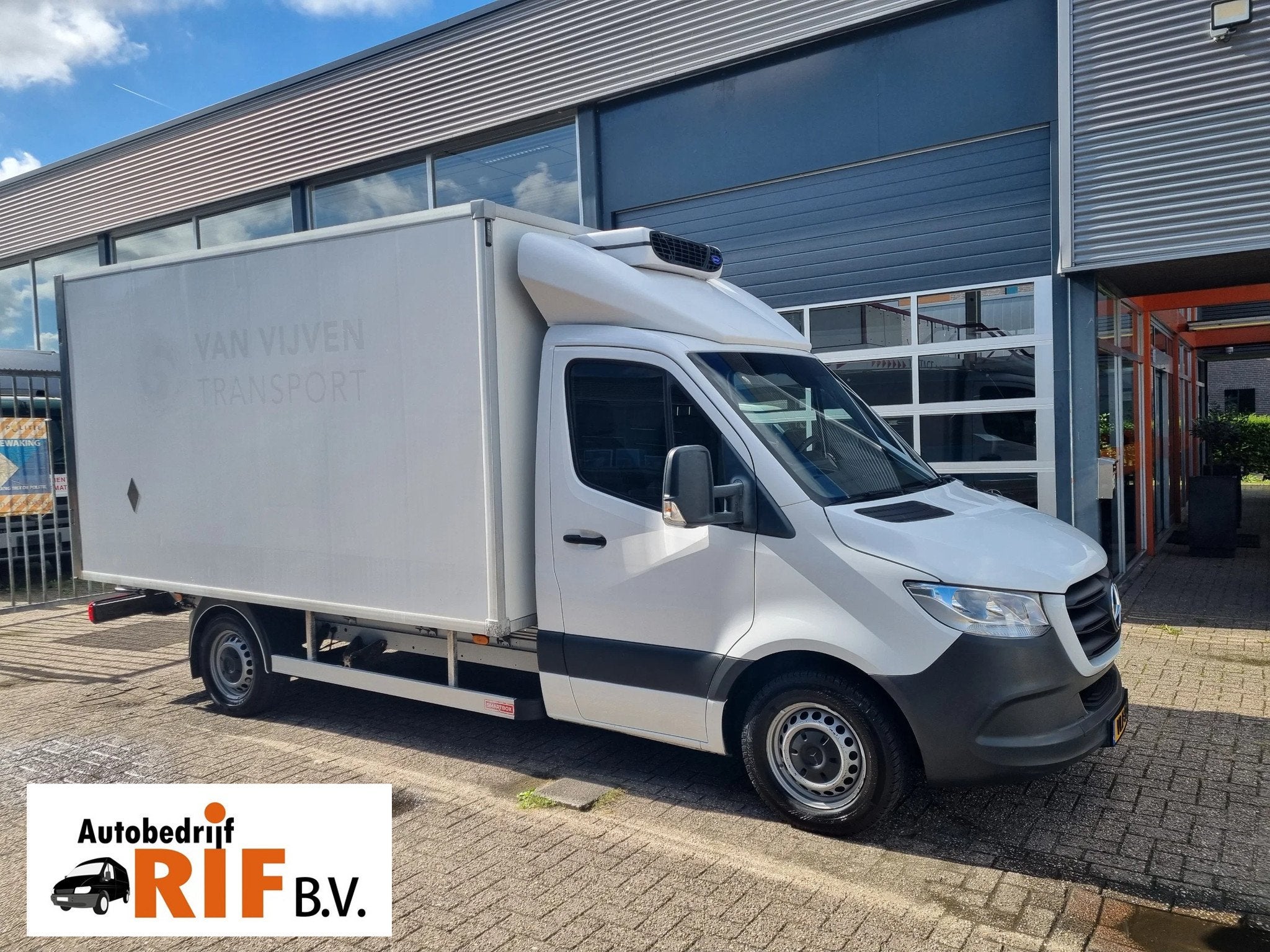 Mercedes-Benz Sprinter 314 CDI Kuhlkoffer/ Carrier Viento 30, Auto's, Gebruikt, Euro 6, 4 cilinders, Wit