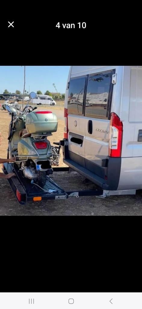 platform voor camper Fiat Ducato max.160 tot 250kg, Caravans en Kamperen, Ophalen, Gebruikt