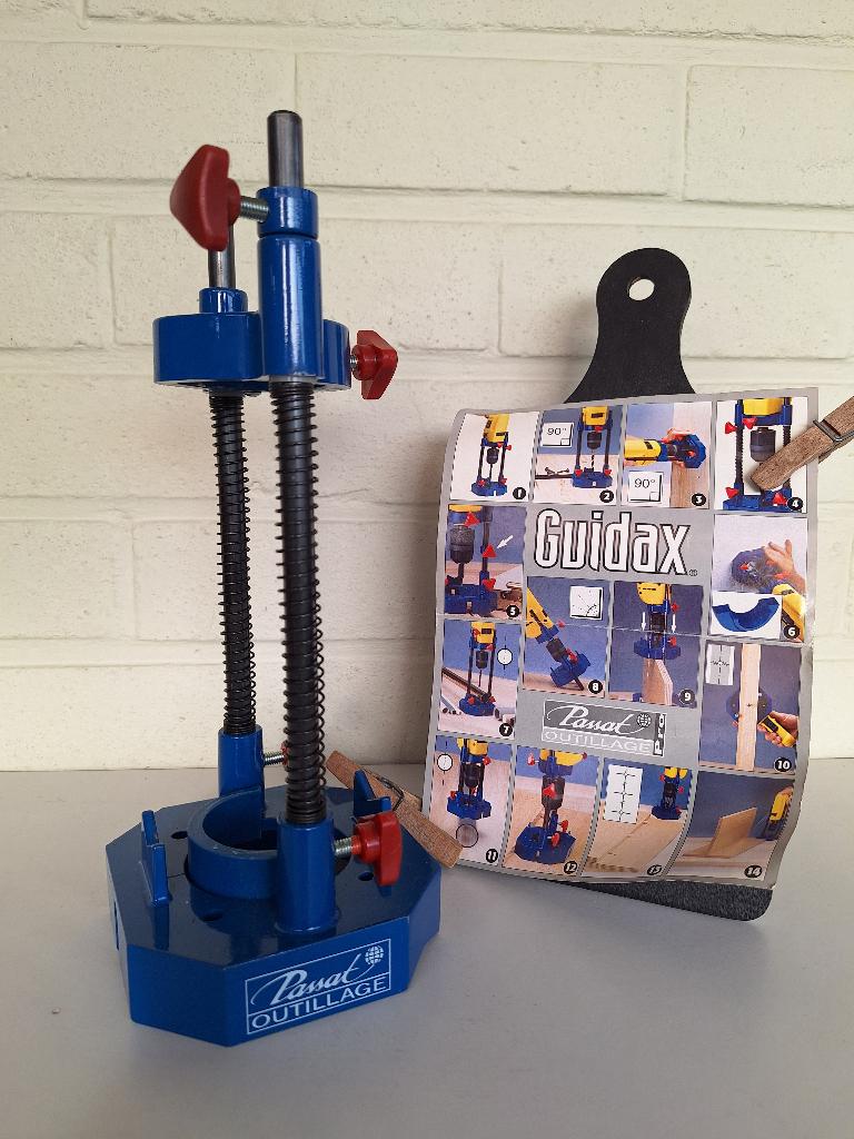 Boormachine standaard - boorgeleider Guidax, Enlèvement ou Envoi, Comme neuf