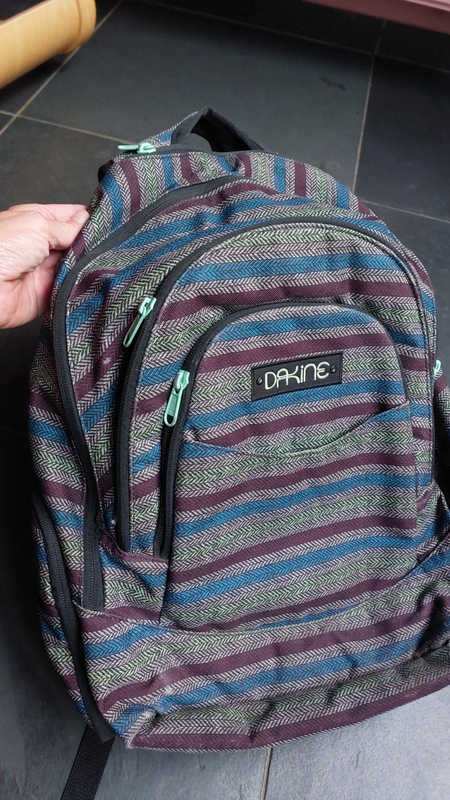 Dakine rugzak, boekentas, Ophalen