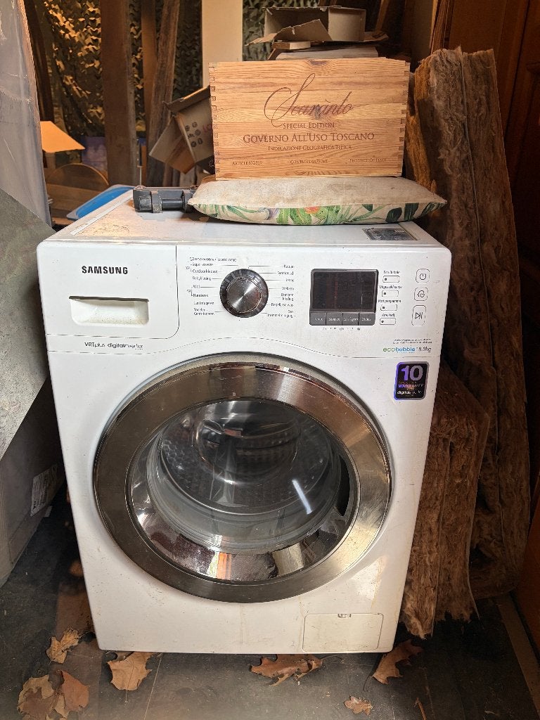 Machine à laver Samsung EcoBubble 8 kg (WF80F7E6P6W), Electroménager, Enlèvement, Ne fonctionne pas