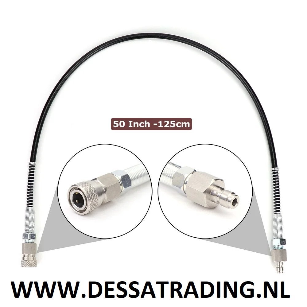 Paintball Air   Pcp Vulslang  4500 psi 310 bar 125 cm 29,95, Ophalen of Verzenden, Nieuw, Overige typen