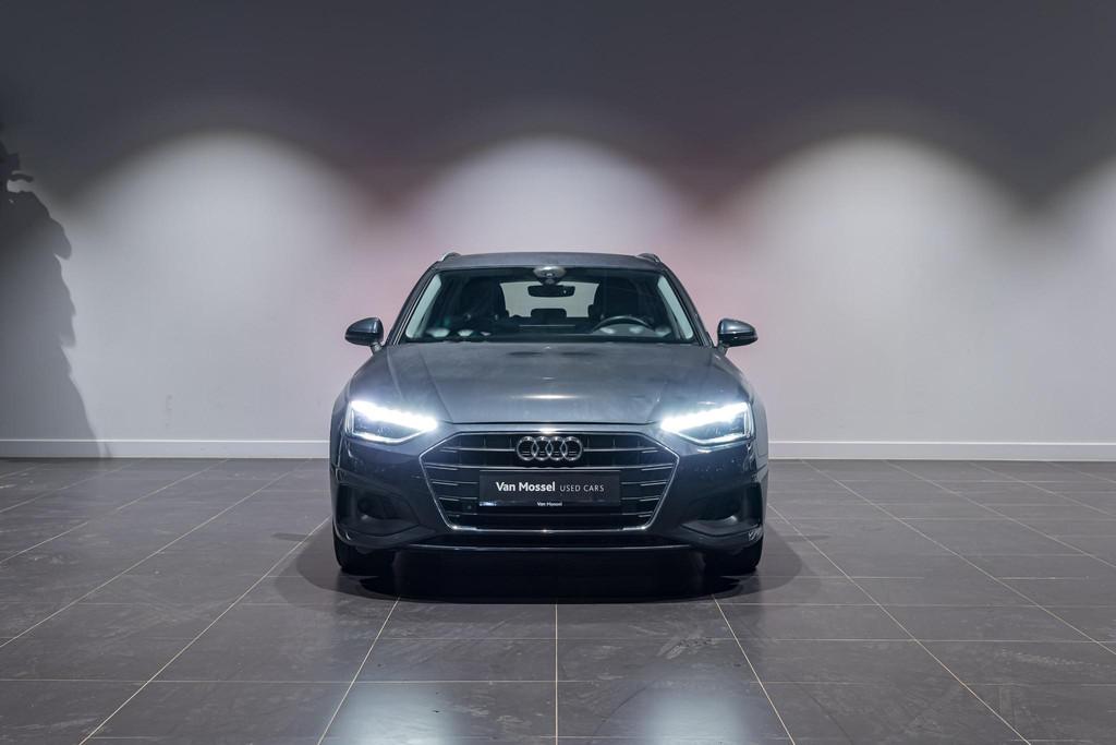 Audi A4 Avant 2.0 30 TDi 100kW S tronic Attraction B.E Cruis, Auto's, Stof, Zwart, 4 cilinders, 136 pk