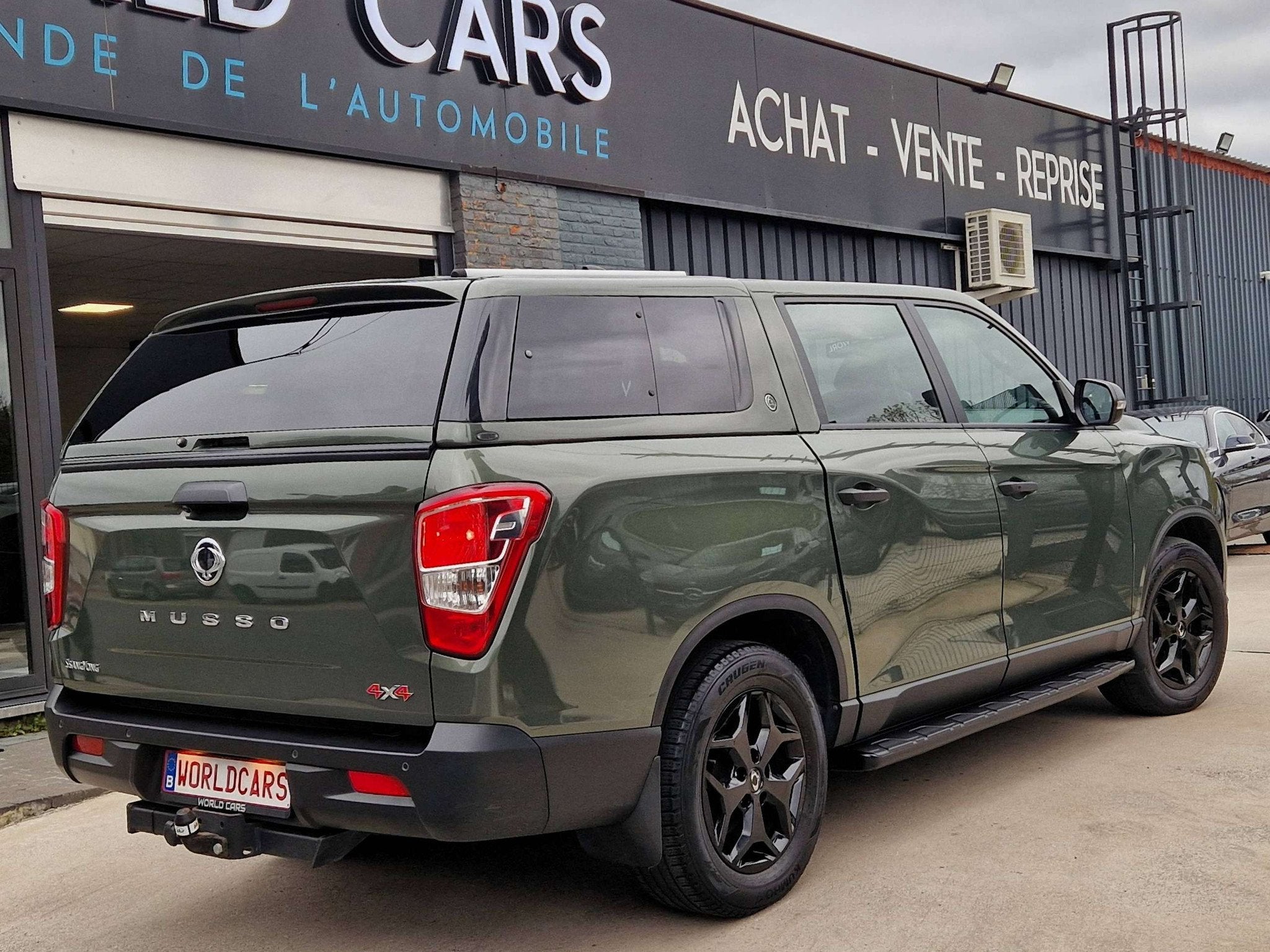 SsangYong Musso 2.2 Turbo e-Xdi 4WD SAPPHIRE TVAC/BTW*IN - B, Auto's, Automaat, 4 deurs, 2157 cc, Gebruikt