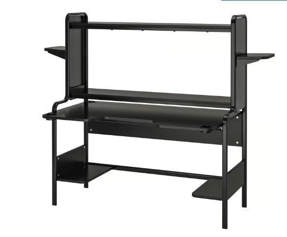 Bureau DE gaming Modèle FREDDE, Bureau gaming, Métal, Comme neuf, IKEA