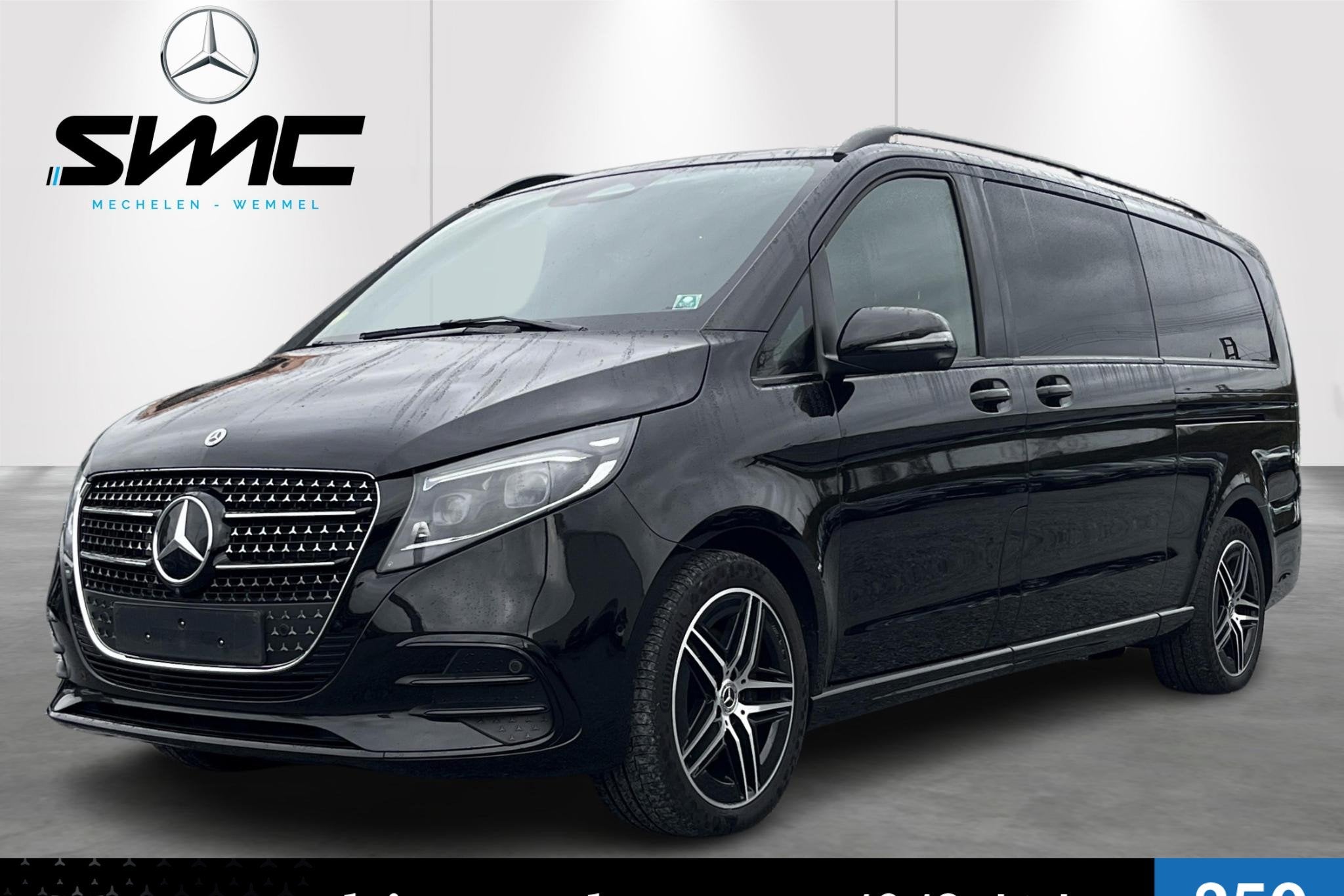 Mercedes-Benz V-klasse V300 d L3 9G-TRONIC AMG-LINE LUCHTVER, Auto's, Automaat, Gebruikt, 4 cilinders, 2500 kg