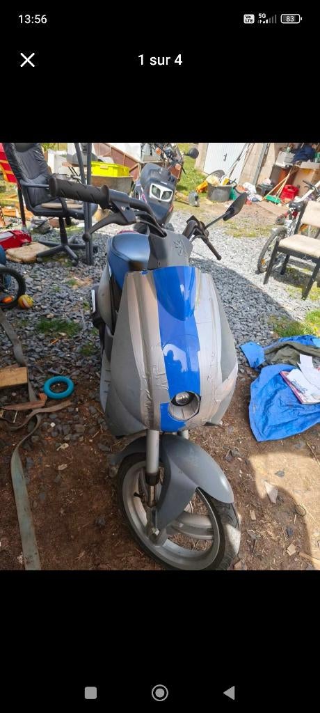 Scooter a vendre, Vélos & Vélomoteurs, Enlèvement, Peugeot