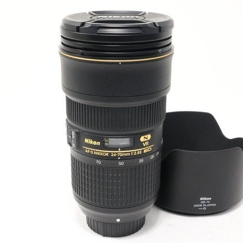 NIKKOR 24-70 mm f/2.8E ED VR, Ophalen, Gebruikt, Nikon, Autofocus