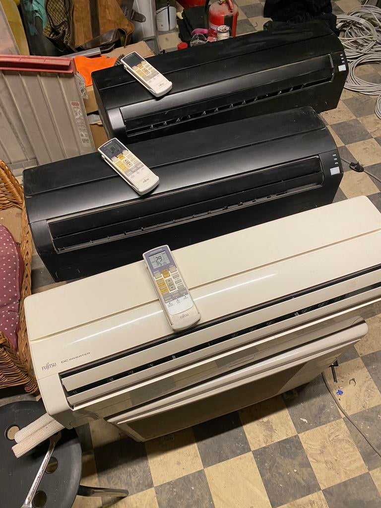 Fujitsu DC invertor, Enlèvement, Utilisé