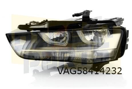 Audi A4 (4/12-) koplamp Rechts OES! 8K0941004AB, -, Verzenden, -, Nieuw