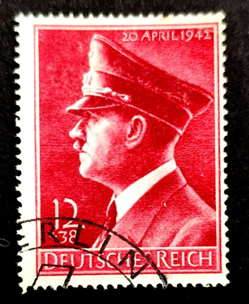 Dt.Reich: 53ste verjaardag A.Hitler 1942, Enlèvement ou Envoi, Autres périodes, Affranchi