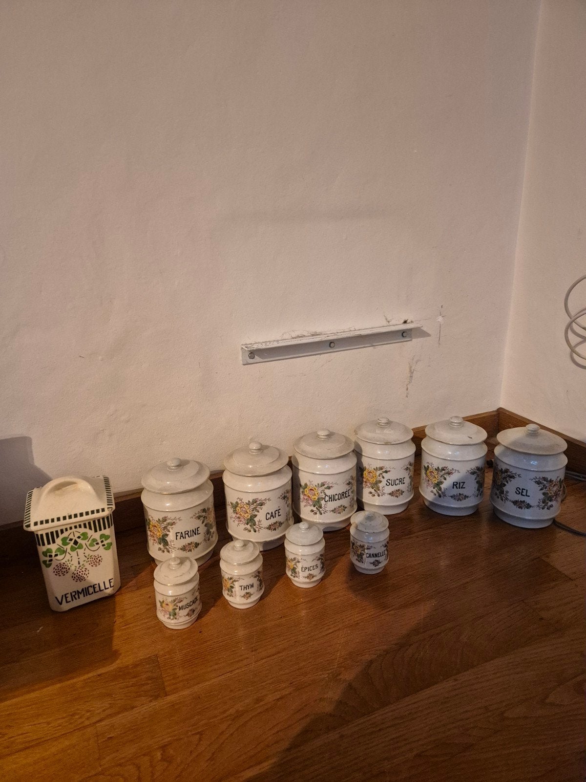Vintage voorraadpotten te koop, Enlèvement