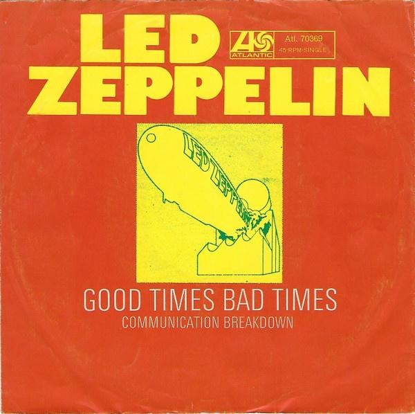 led zeppelin, Cd's en Dvd's, Ophalen of Verzenden, 7 inch