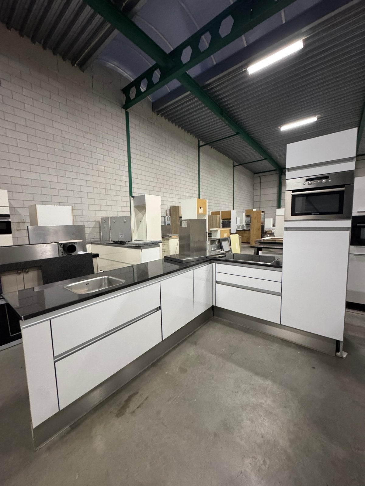 GRANIT de cuisine complet À partir 3500€ MAINTENANT 2999, Sans poignée, Enlèvement ou Envoi, Granit ou Pierre, Blanc